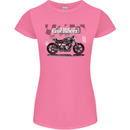 Cafe Racer Motorbike Motorcycle Biker Womens Petite Cut T-Shirt Azalea