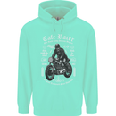 Cafe Racer Motorcycle Motorbike Biker Childrens Kids Hoodie Peppermint
