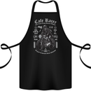 Cafe Racer Motorcycle Motorbike Biker Cotton Apron 100% Organic Black