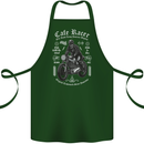 Cafe Racer Motorcycle Motorbike Biker Cotton Apron 100% Organic Forest Green