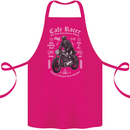 Cafe Racer Motorcycle Motorbike Biker Cotton Apron 100% Organic Pink