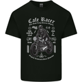 Cafe Racer Motorcycle Motorbike Biker Kids T-Shirt Childrens Black