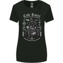 Cafe Racer Motorcycle Motorbike Biker Womens Wider Cut T-Shirt Black