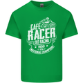 Cafe Racer Old Racing Biker Motorcycle Kids T-Shirt Childrens Irish Green