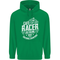 Cafe Racer Old Racing Biker Motorcycle Mens 80% Cotton Hoodie Irish Green