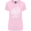 Cafe Racer Old Racing Biker Motorcycle Womens Wider Cut T-Shirt Light Pink