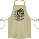 Cafe Racer Old Racing Motorcycle Biker Cotton Apron 100% Organic Khaki