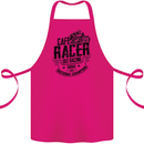 Cafe Racer Old Racing Motorcycle Biker Cotton Apron 100% Organic Pink