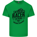 Cafe Racer Old Racing Motorcycle Biker Kids T-Shirt Childrens Irish Green