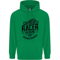 Cafe Racer Old Racing Motorcycle Biker Mens 80% Cotton Hoodie Irish Green