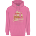 California Beach Surfing Surf Surfer Mens 80% Cotton Hoodie Azelea