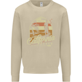 California Beach Surfing Surf Surfer Mens Sweatshirt Jumper Sand