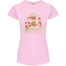 California Beach Surfing Surf Surfer Womens Petite Cut T-Shirt Light Pink