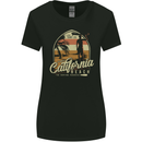 California Beach Surfing Surf Surfer Womens Wider Cut T-Shirt Black