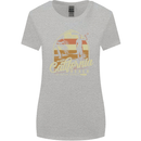 California Beach Surfing Surf Surfer Womens Wider Cut T-Shirt Sports Grey