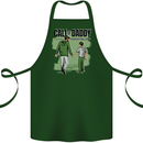 Call of Daddy Funny Parody Father's Day Dad Cotton Apron 100% Organic Forest Green
