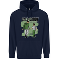 Call of Daddy Funny Parody Father's Day Dad Mens 80% Cotton Hoodie Navy Blue