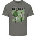 Call of Daddy Funny Parody Father's Day Dad Mens Cotton T-Shirt Tee Top Charcoal