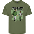 Call of Daddy Funny Parody Father's Day Dad Mens Cotton T-Shirt Tee Top Military Green