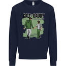 Call of Daddy Funny Parody Father's Day Dad Mens Sweatshirt Jumper Navy Blue