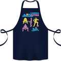 Camera Sutra Photography Photographer Funny Cotton Apron 100% Organic Navy Blue