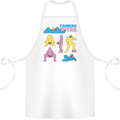 Camera Sutra Photography Photographer Funny Cotton Apron 100% Organic White