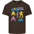 Camera Sutra Photography Photographer Funny Kids T-Shirt Childrens Chocolate