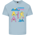 Camera Sutra Photography Photographer Funny Kids T-Shirt Childrens Light Blue