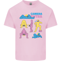 Camera Sutra Photography Photographer Funny Kids T-Shirt Childrens Light Pink