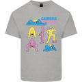 Camera Sutra Photography Photographer Funny Kids T-Shirt Childrens Sports Grey