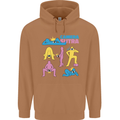 Camera Sutra Photography Photographer Funny Mens 80% Cotton Hoodie Caramel Latte