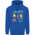 Camera Sutra Photography Photographer Funny Mens 80% Cotton Hoodie Royal Blue