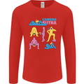 Camera Sutra Photography Photographer Funny Mens Long Sleeve T-Shirt Red