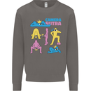 Camera Sutra Photography Photographer Funny Mens Sweatshirt Jumper Charcoal