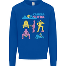 Camera Sutra Photography Photographer Funny Mens Sweatshirt Jumper Royal Blue