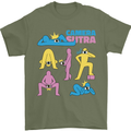 Camera Sutra Photography Photographer Funny Mens T-Shirt Cotton Gildan Military Green