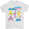 Camera Sutra Photography Photographer Funny Mens T-Shirt Cotton Gildan White