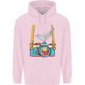 Camera With a Bird Photographer Photography Childrens Kids Hoodie Light Pink