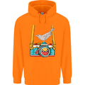 Camera With a Bird Photographer Photography Childrens Kids Hoodie Orange
