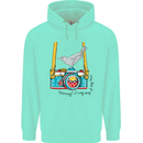 Camera With a Bird Photographer Photography Childrens Kids Hoodie Peppermint