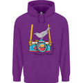 Camera With a Bird Photographer Photography Childrens Kids Hoodie Purple