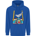 Camera With a Bird Photographer Photography Childrens Kids Hoodie Royal Blue