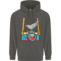 Camera With a Bird Photographer Photography Childrens Kids Hoodie Storm Grey