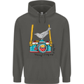 Camera With a Bird Photographer Photography Childrens Kids Hoodie Storm Grey