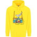 Camera With a Bird Photographer Photography Childrens Kids Hoodie Yellow