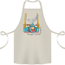 Camera With a Bird Photographer Photography Cotton Apron 100% Organic Natural