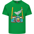 Camera With a Bird Photographer Photography Mens Cotton T-Shirt Tee Top Irish Green