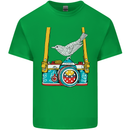 Camera With a Bird Photographer Photography Mens Cotton T-Shirt Tee Top Irish Green
