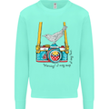 Camera With a Bird Photographer Photography Mens Sweatshirt Jumper Peppermint