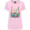 Camera With a Bird Photographer Photography Womens Wider Cut T-Shirt Light Pink